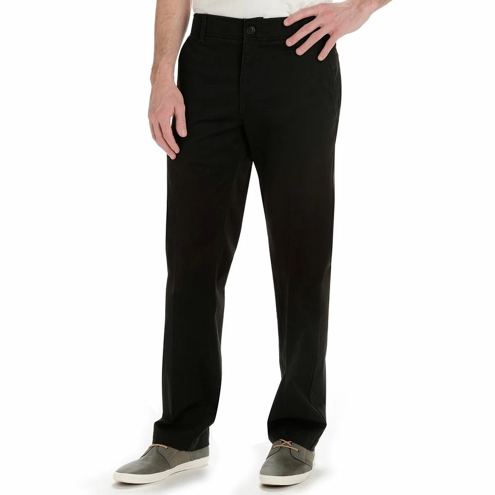 Men's Lee® Performance Series Extreme Comfort Khaki Straight-Fit Flat-Front Pants - Image 6