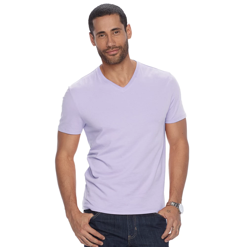 Men's Apt. 9® Solid V-neck Tee - Image 11