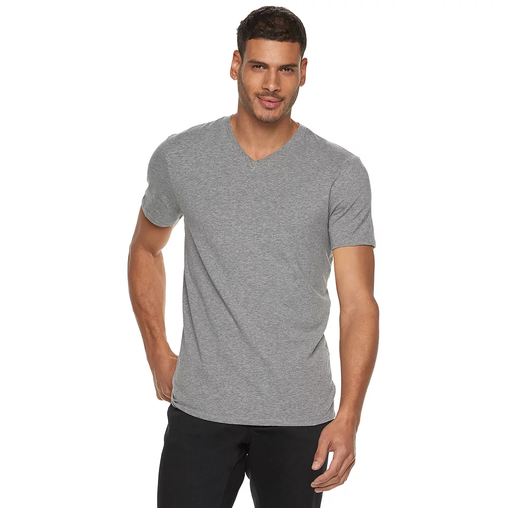 Men's Apt. 9® Solid V-neck Tee - Image 9