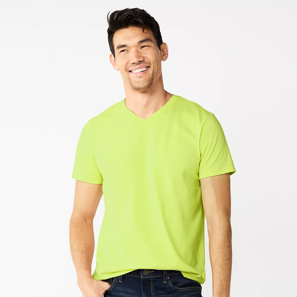 Men's Apt. 9® Solid V-neck Tee - Image 8
