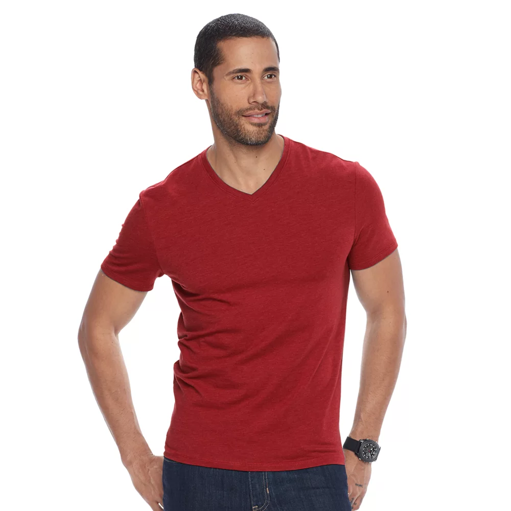Men's Apt. 9® Solid V-neck Tee - Image 5