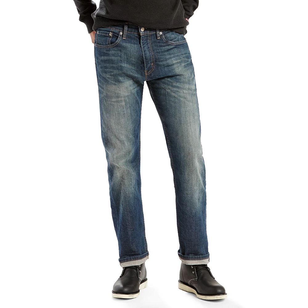 Men's Levi's® 505™ Regular-Fit Stretch Jeans - Image 8
