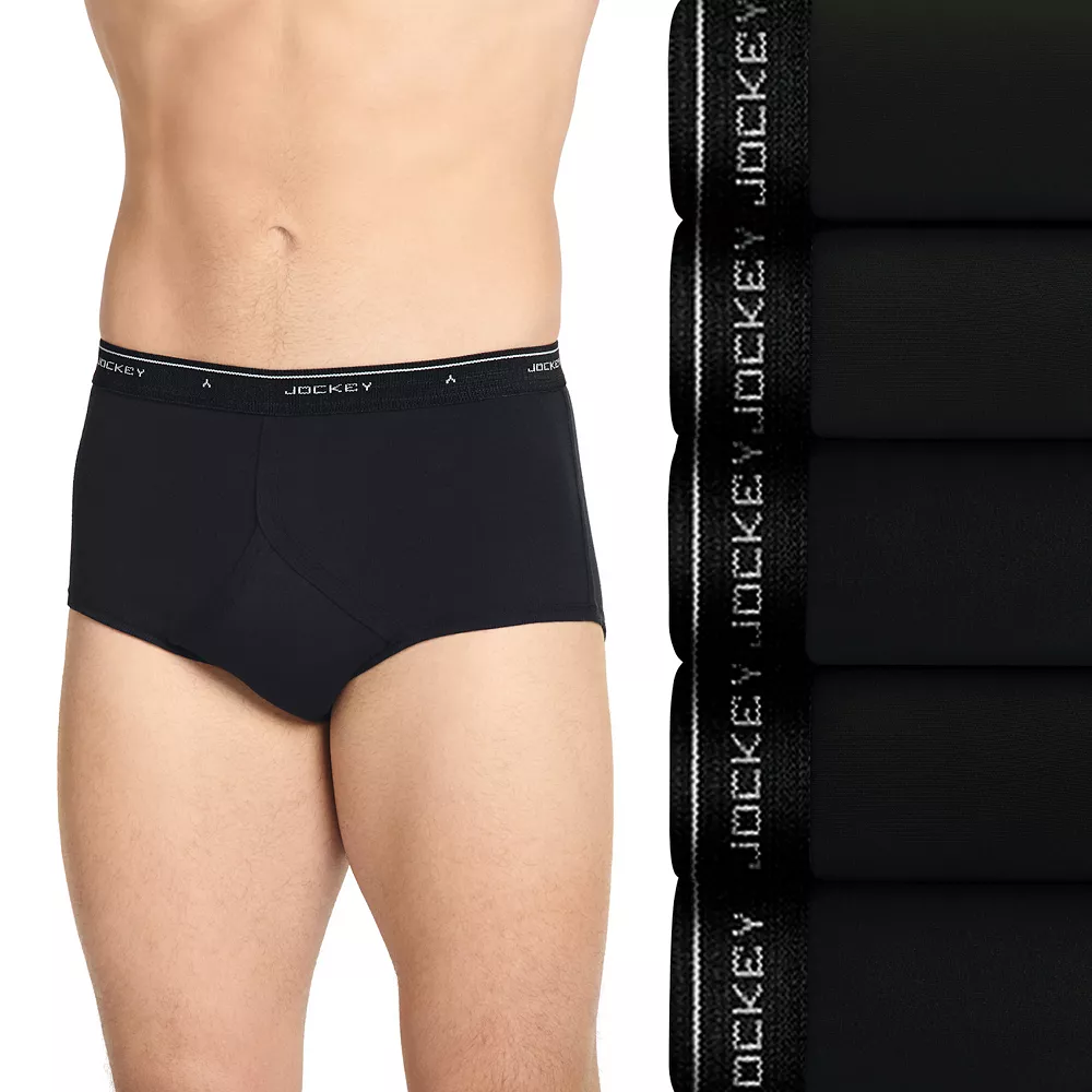 Men's Jockey® 4-pack + 1 Bonus Classic StayNew Full Rise Briefs - Image 6