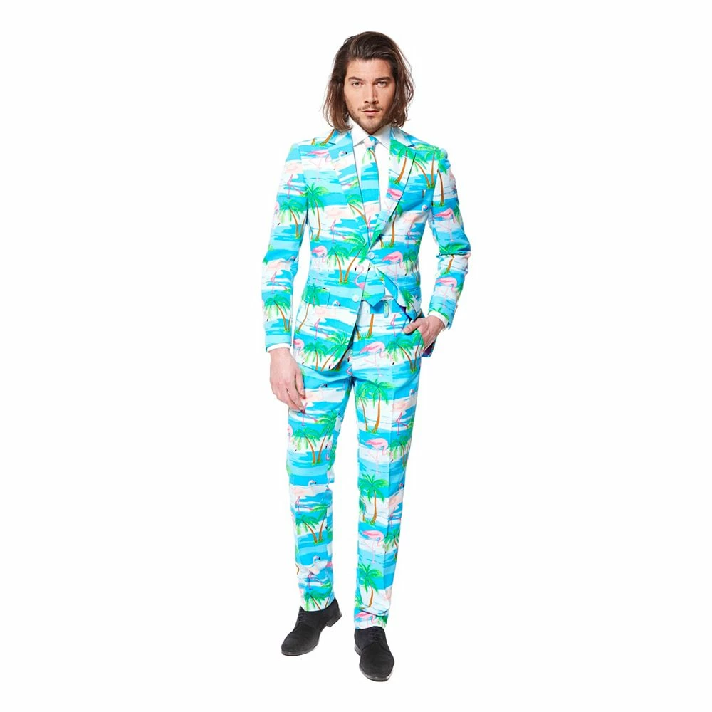 Men's OppoSuits Slim-Fit Novelty Suit & Tie Set - Image 11