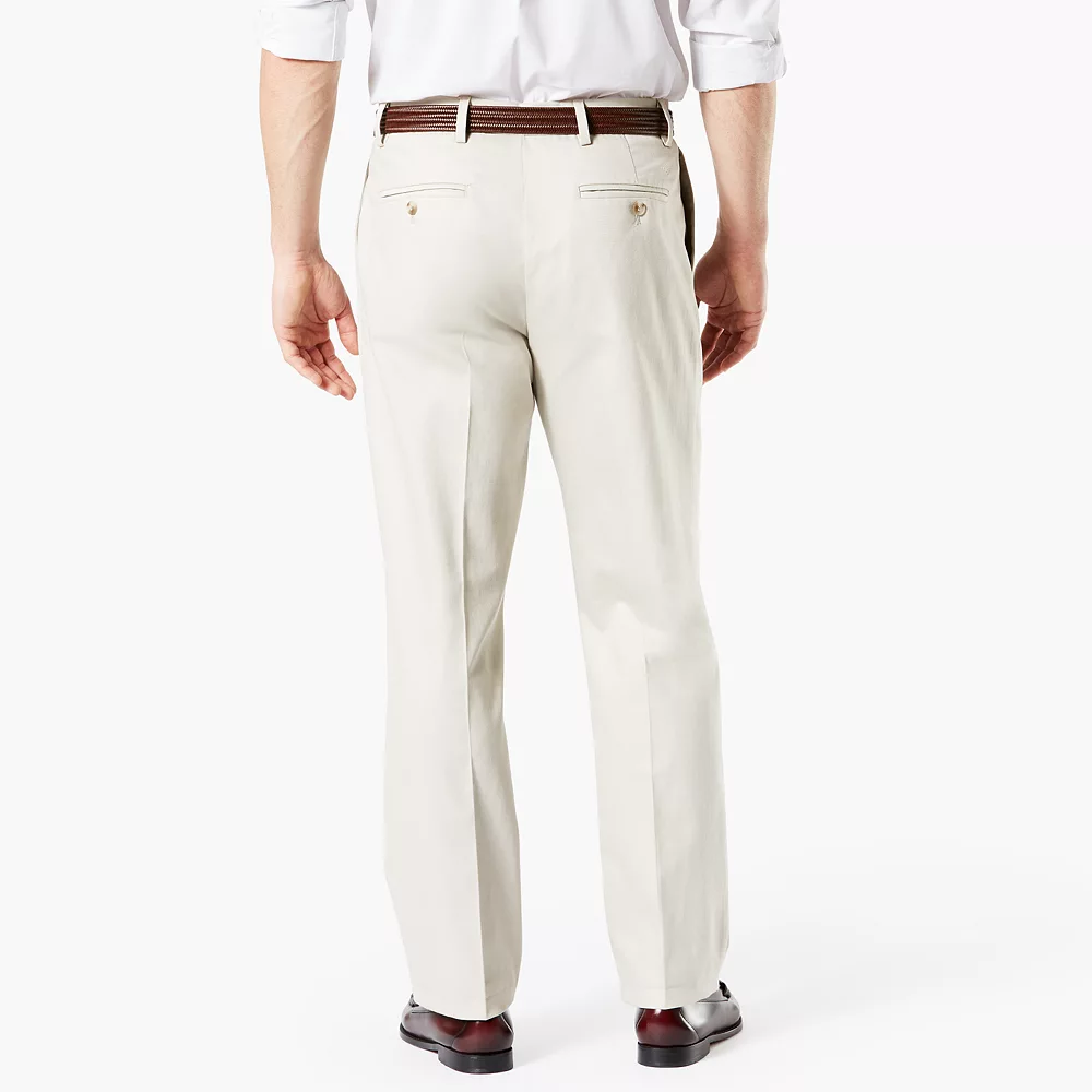 Men's Dockers® Signature Khaki Lux Classic-Fit Stretch Pleated Pants - Image 10
