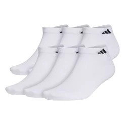 Men's adidas 6-pack Athletic Cushioned Low-Cut Socks