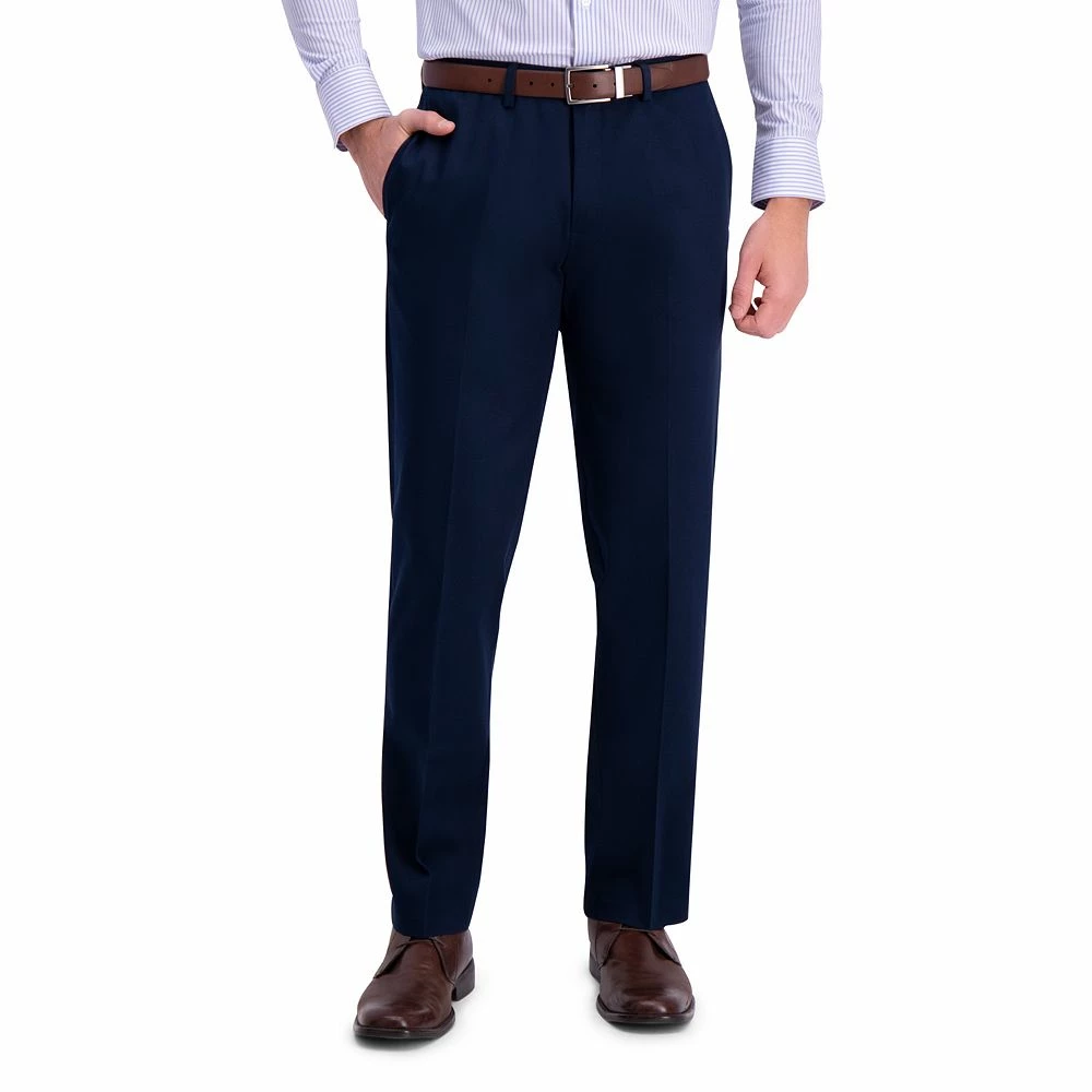 Men's Haggar® Iron Free Premium Khaki™ Straight-Fit Flat Front Perfect Fit Waistband Casual Pant - Image 5