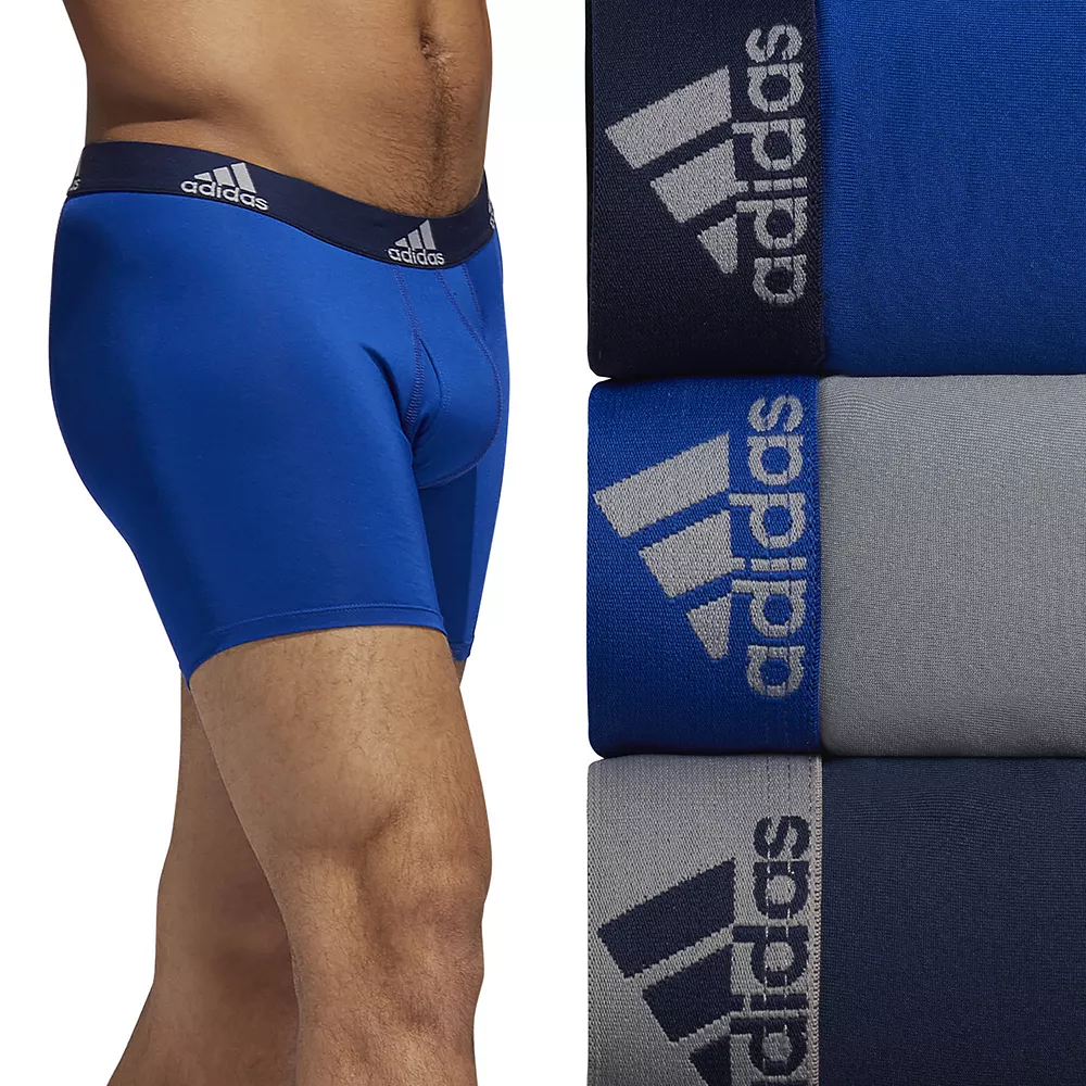 Men's adidas 3-pack Performance Boxer Briefs - Image 5
