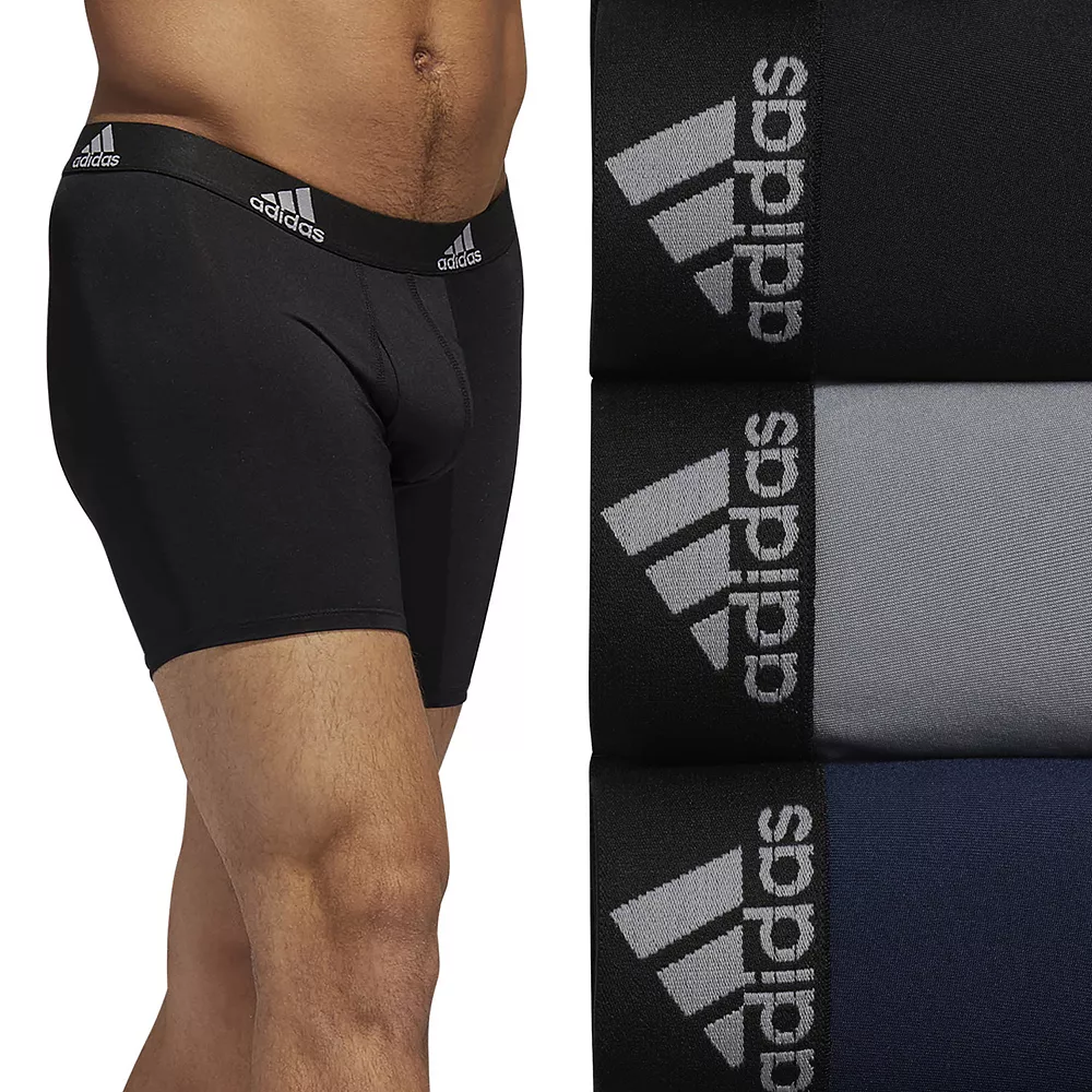Men's adidas 3-pack Performance Boxer Briefs - Image 3
