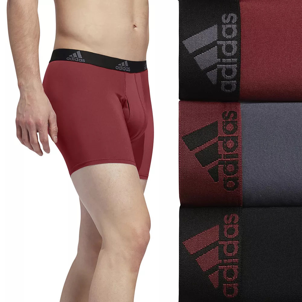 Men's adidas 3-pack Performance Boxer Briefs - Image 4