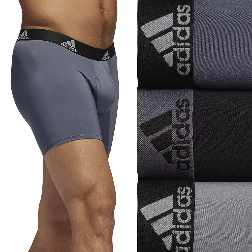 Men's adidas 3-pack Performance Boxer Briefs - Image 2