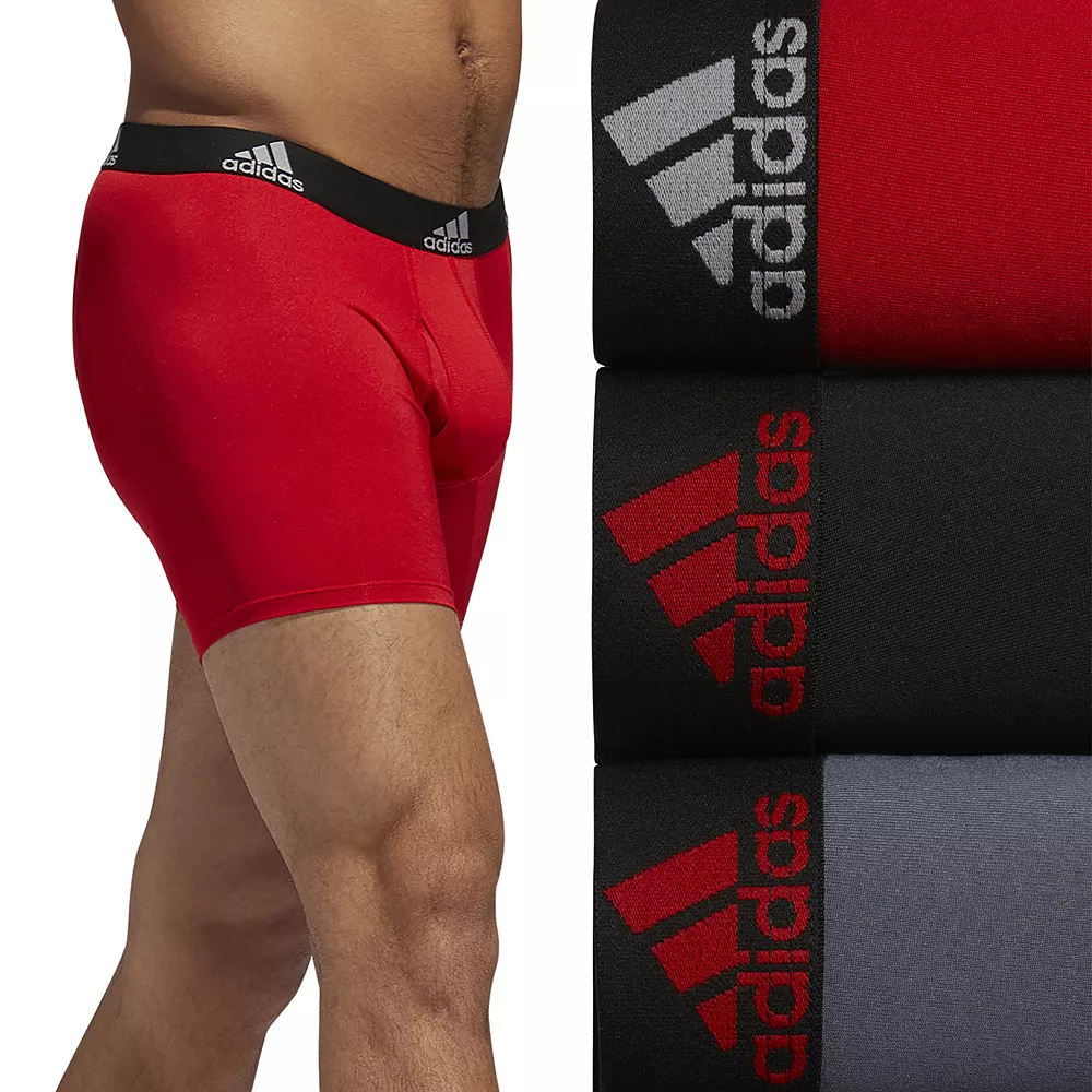 Men's adidas 3-pack Performance Boxer Briefs - Image 6
