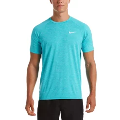 Men's Nike Dri-FIT UPF 40+ Heathered Hydroguard Swim Top