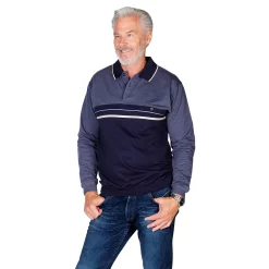 Men's Safe Harbor Classic-Fit Banded-Bottom Polo