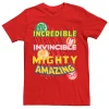 Men's Marvel Avengers Icons Amazing Father's Day Tee