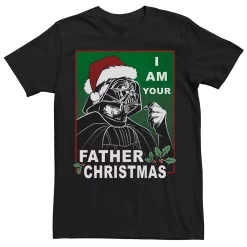 Men's Star Wars I Am Your Father Christmas Graphic Tee