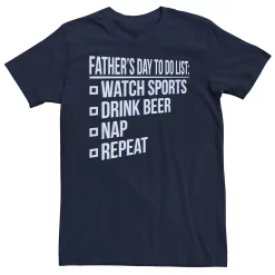Men's Father's Day To Do List Tee