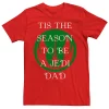 Men's Star Wars Season To Be A Jedi Dad Christmas Tee