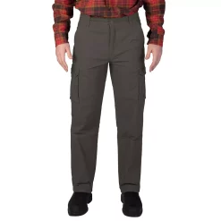 Men's Smith's Workwear Stretch Fleece-Lined Canvas Cargo Pant