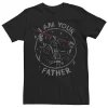 Men's Star Wars Darth Vader "I Am Your Father" Portrait Graphic Tee