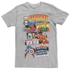 Men's Marvel Avengers Father's Day Retro Comic Graphic Tee
