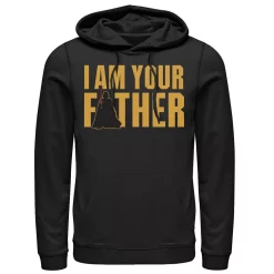 Men's Star Wars Vader I Am Your Father Silhouette Graphic Hoodie