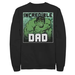 Men's Marvel Hulk Father's Day Incredible Dad Sweatshirt