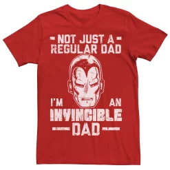 Men's Marvel Iron Man "Invincible Dad" Graphic Tee