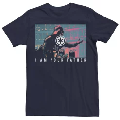 Men's Star Wars Darth Vader I Am Your Father Portrait Tee