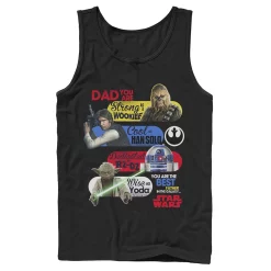 Men's Star Wars Best Father In The Galaxy Tank