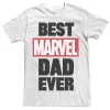 Men's Marvel Best Marvel Dad Graphic Tee