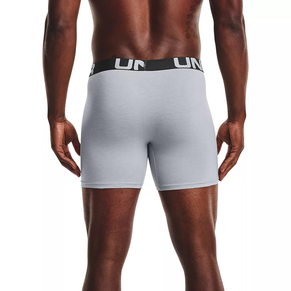 Men's Under Armour 3-pack Charged Cotton® Stretch 6-inch Boxerjock® Boxer Briefs - Image 11