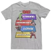 Men's Marvel Hulk Captain America Thor Iron Man This Dad Is Panels Graphic Tee