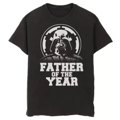 Men's Star Wars Vader Empire Father of the Year Graphic Tee