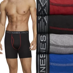 Men's Hanes® 4-pack Sport X-Temp Comfort Boxer Briefs