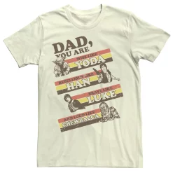 Men's Star Wars Dad You Are Retro Line Portraits Tee