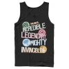 Men's Marvel Avengers Father's Day Dad Words Tank Top