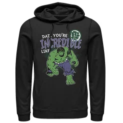Men's Marvel Hulk Incredible Dad Father's Day Hoodie