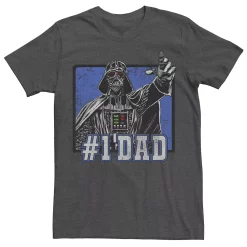 Men's Star Wars Darth Vader Number One Father Tee
