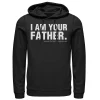 Men's Star Wars Father's Day I Am Your Father Text Movie Quote Hoodie