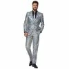 Men's OppoSuits Discoballer Slim-Fit Novelty Suit & Tie Set
