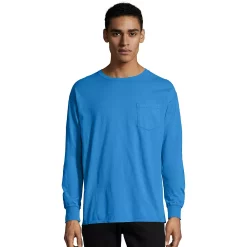 Men's Hanes® ComfortWash Garment-Dyed Pocket Pajama Tee