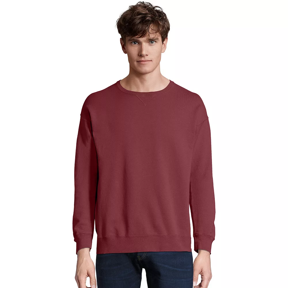 Men's Hanes® ComfortWash Garment-Dyed Fleece Sweatshirt - Image 3