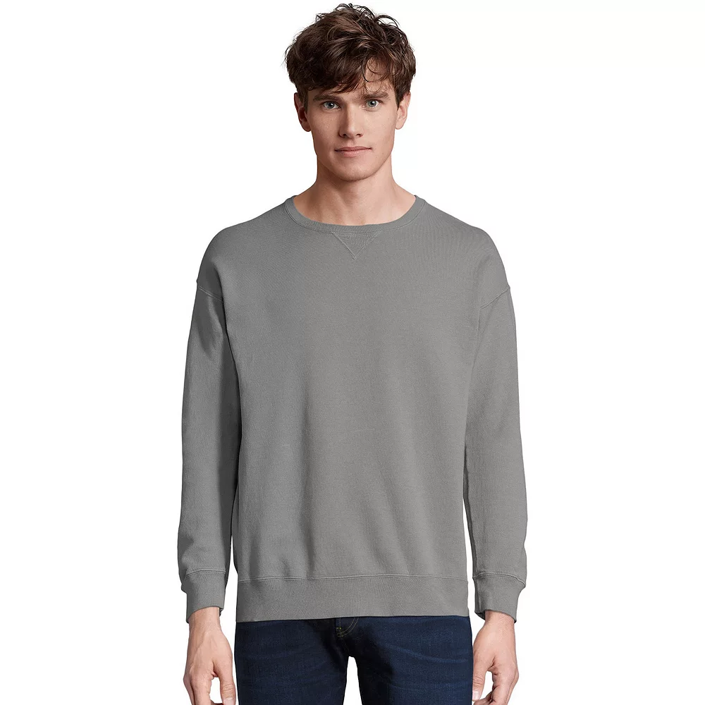 Men's Hanes® ComfortWash Garment-Dyed Fleece Sweatshirt - Image 8