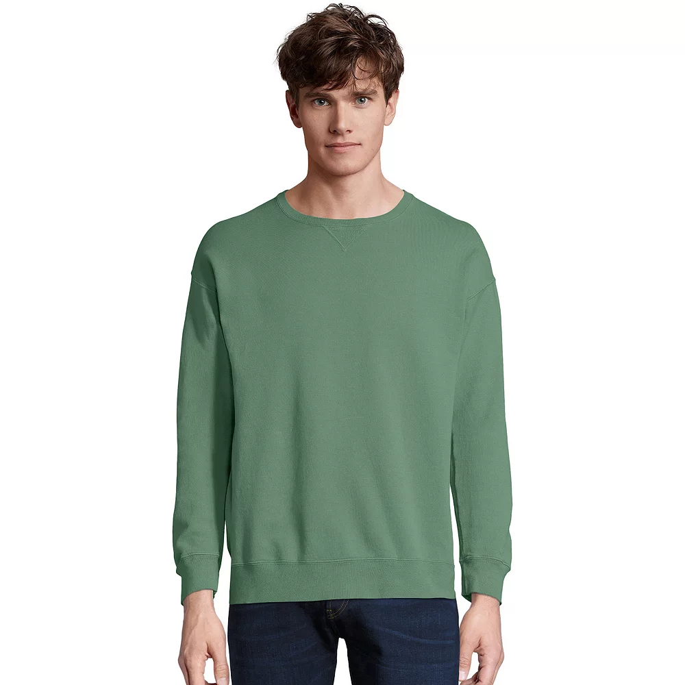 Men's Hanes® ComfortWash Garment-Dyed Fleece Sweatshirt - Image 11