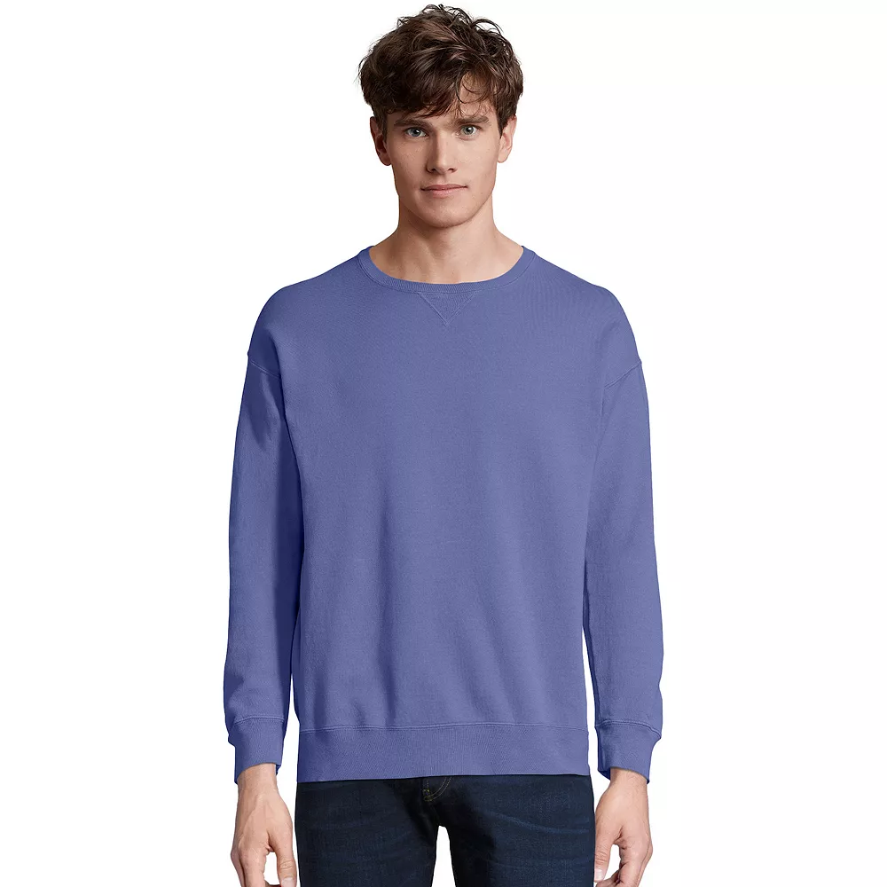 Men's Hanes® ComfortWash Garment-Dyed Fleece Sweatshirt - Image 10