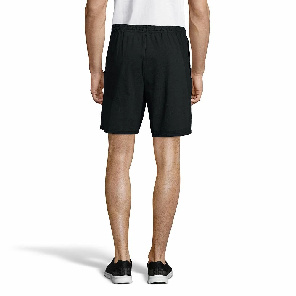 Men's Hanes® ComfortSoft Jersey Pocket Shorts - Image 6