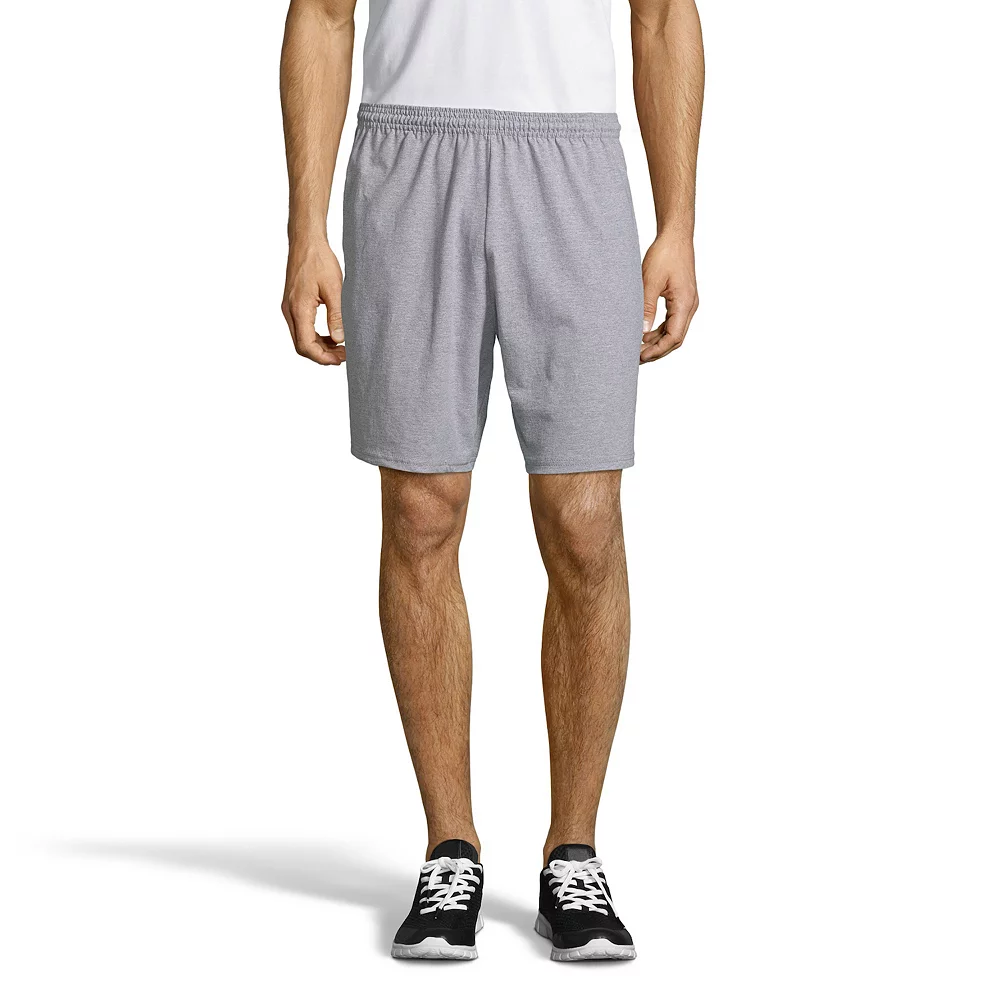 Men's Hanes® ComfortSoft Jersey Pocket Shorts - Image 5