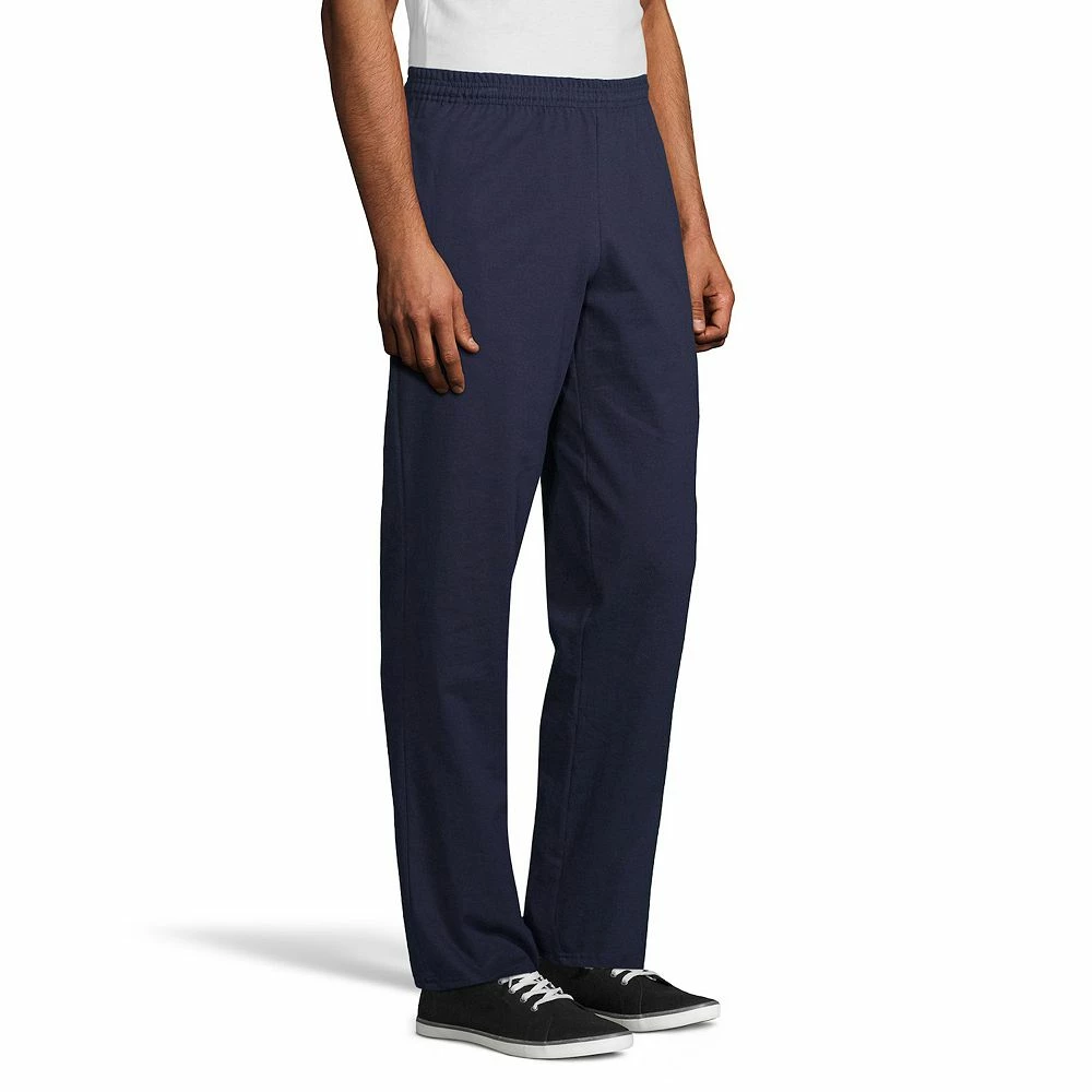 Men's Hanes® ComfortSoft Jersey Pocket Pajama Pants - Image 6
