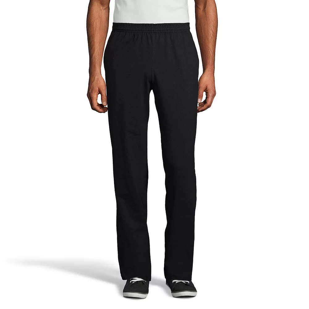 Men's Hanes® ComfortSoft Jersey Pocket Pajama Pants - Image 3